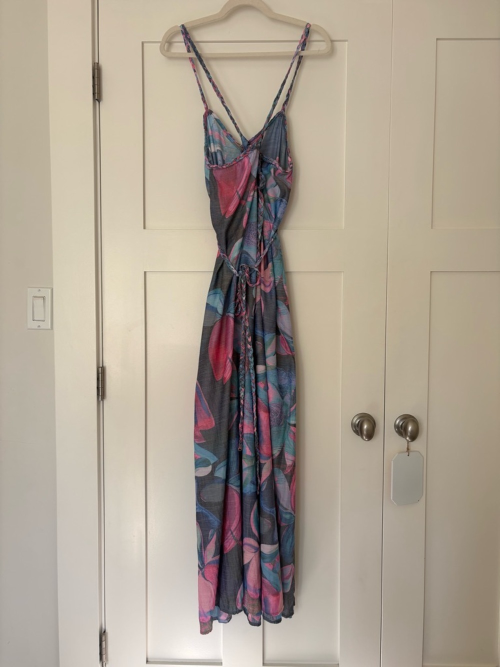 Anthropologie BOAMAR Miranda Dress In Blue Size M - Picture 6 of 10